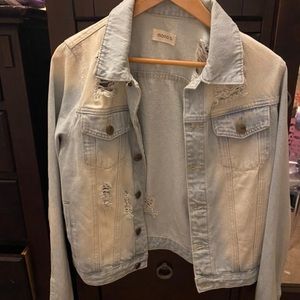 Fashionnova mono b Jean jacket